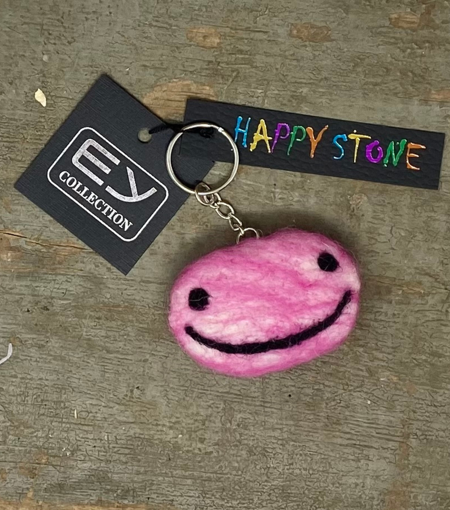 HAPPY STONE key chains