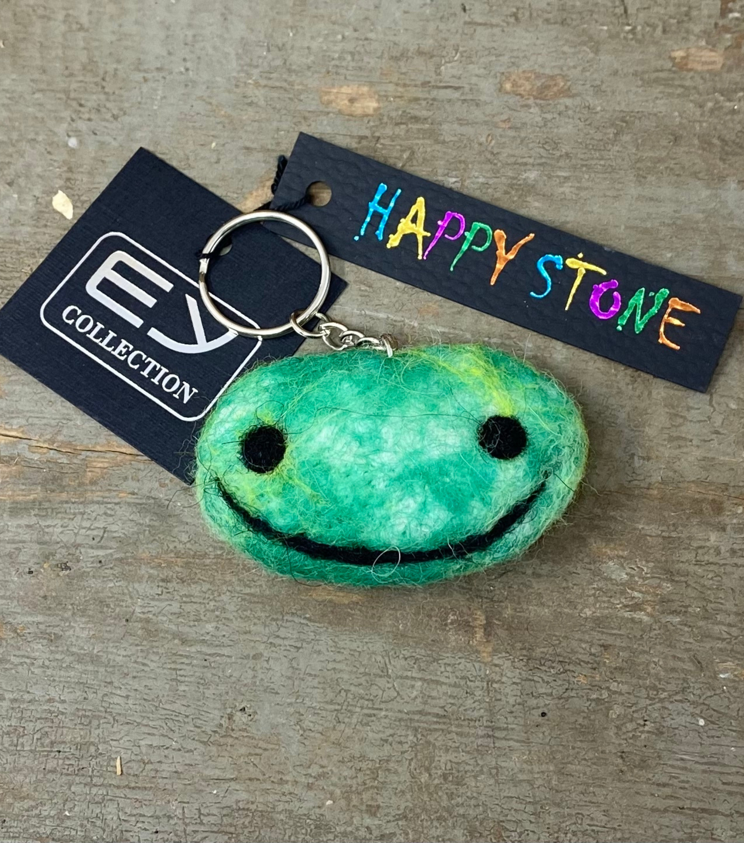 HAPPY STONE key chains