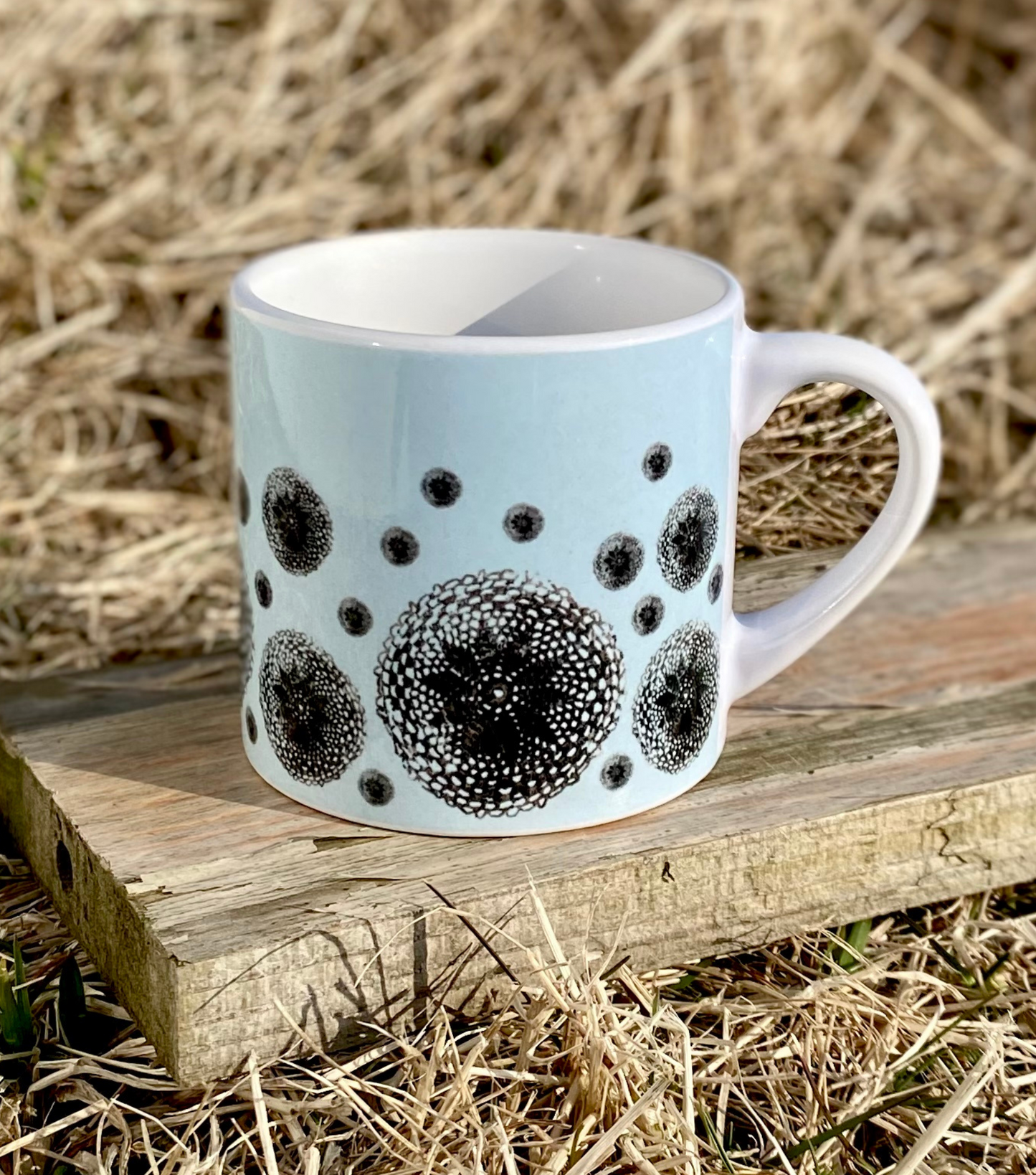 Cup crochet pattern 200 ml, 8 colors