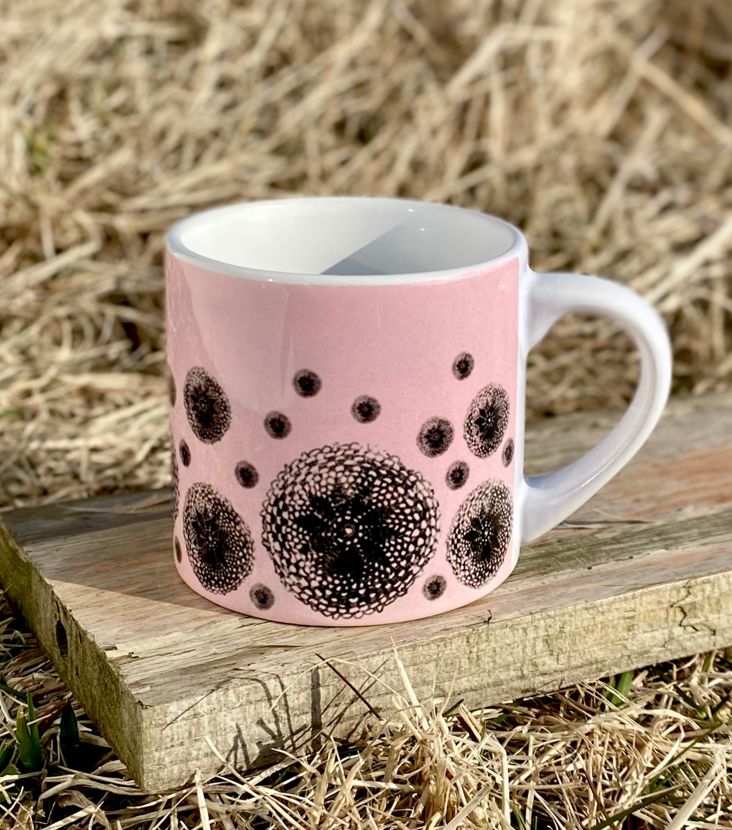 Cup crochet pattern 200 ml, 8 colors