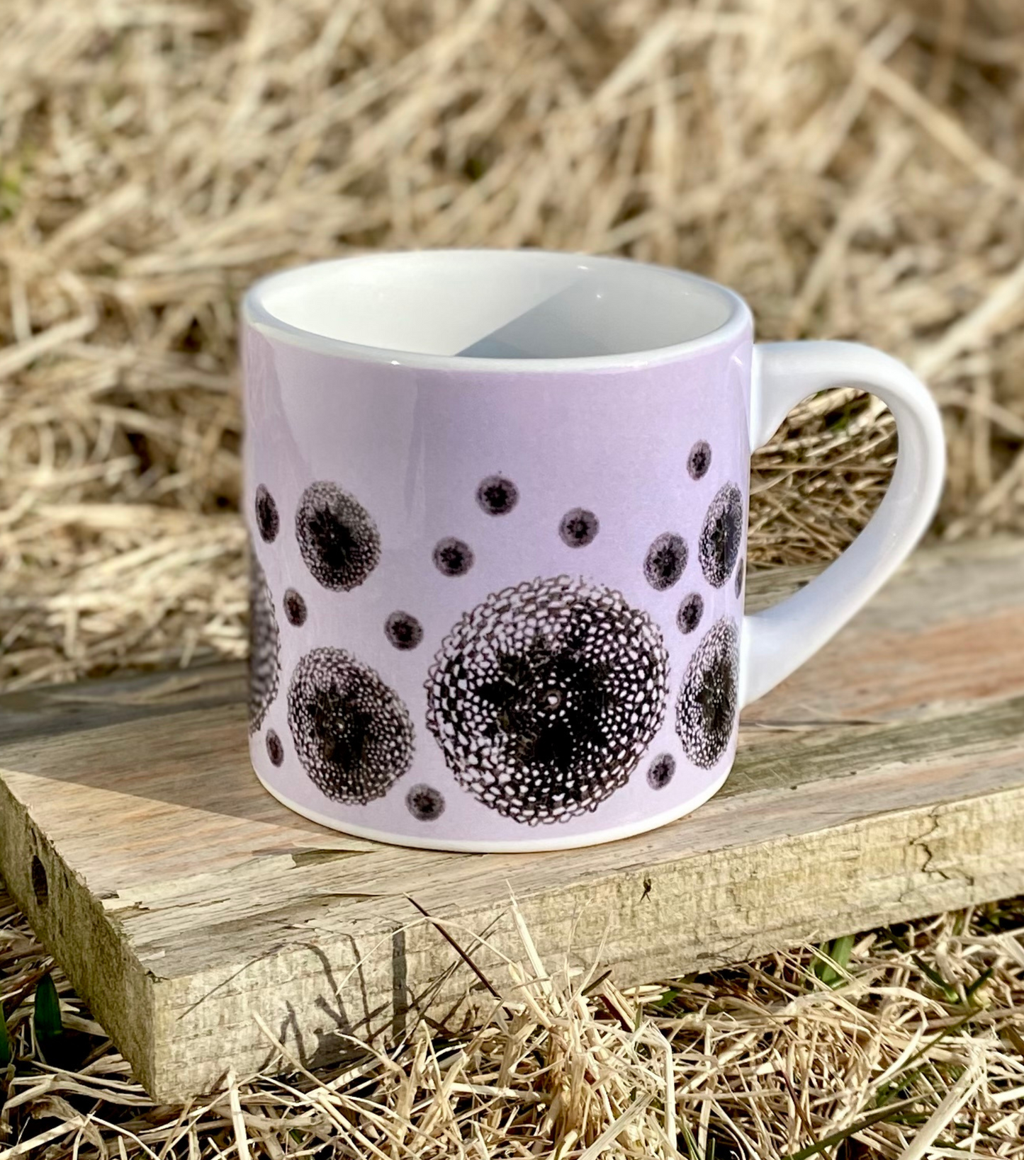 Cup crochet pattern 200 ml, 8 colors