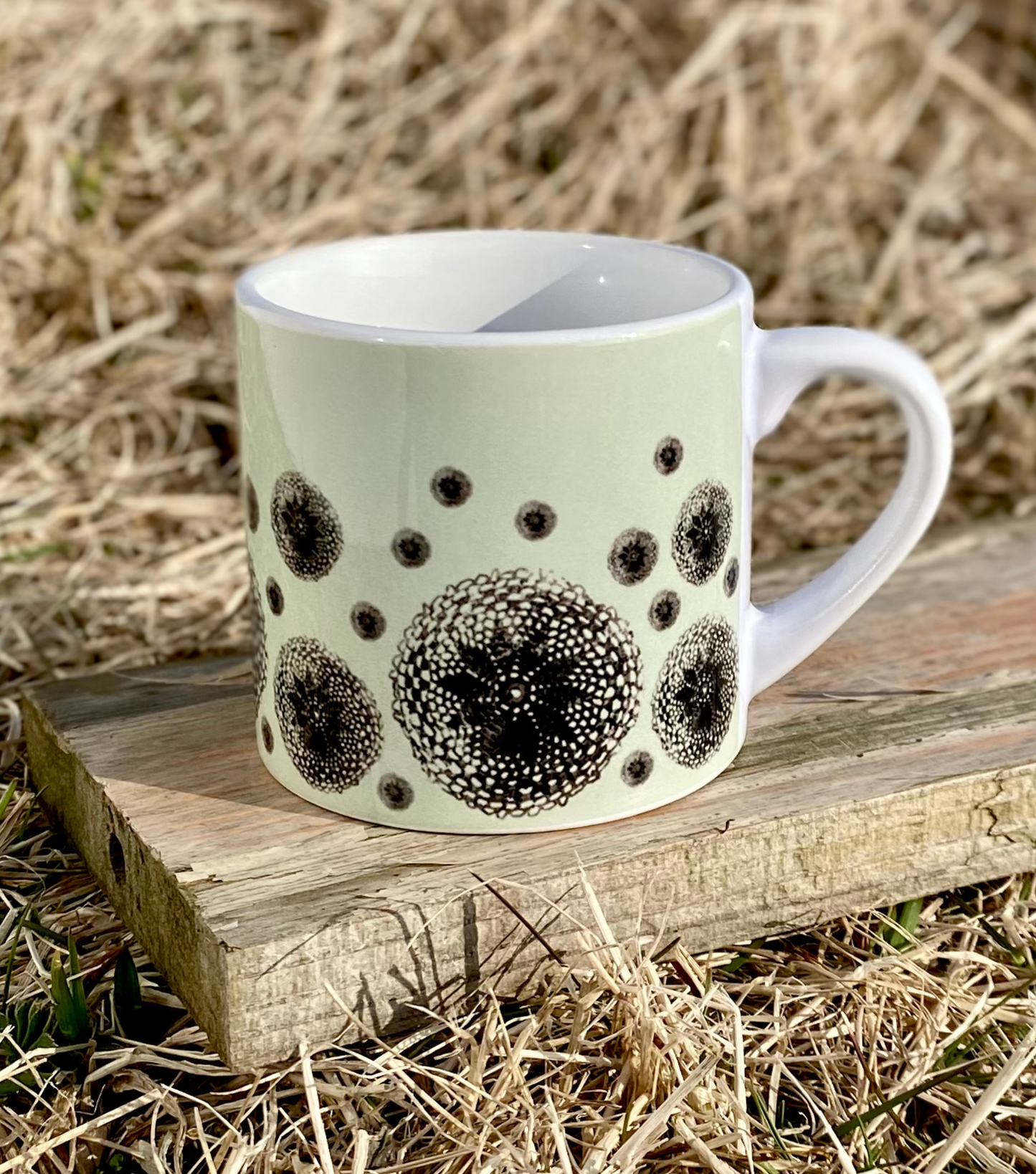 Cup crochet pattern 200 ml, 8 colors