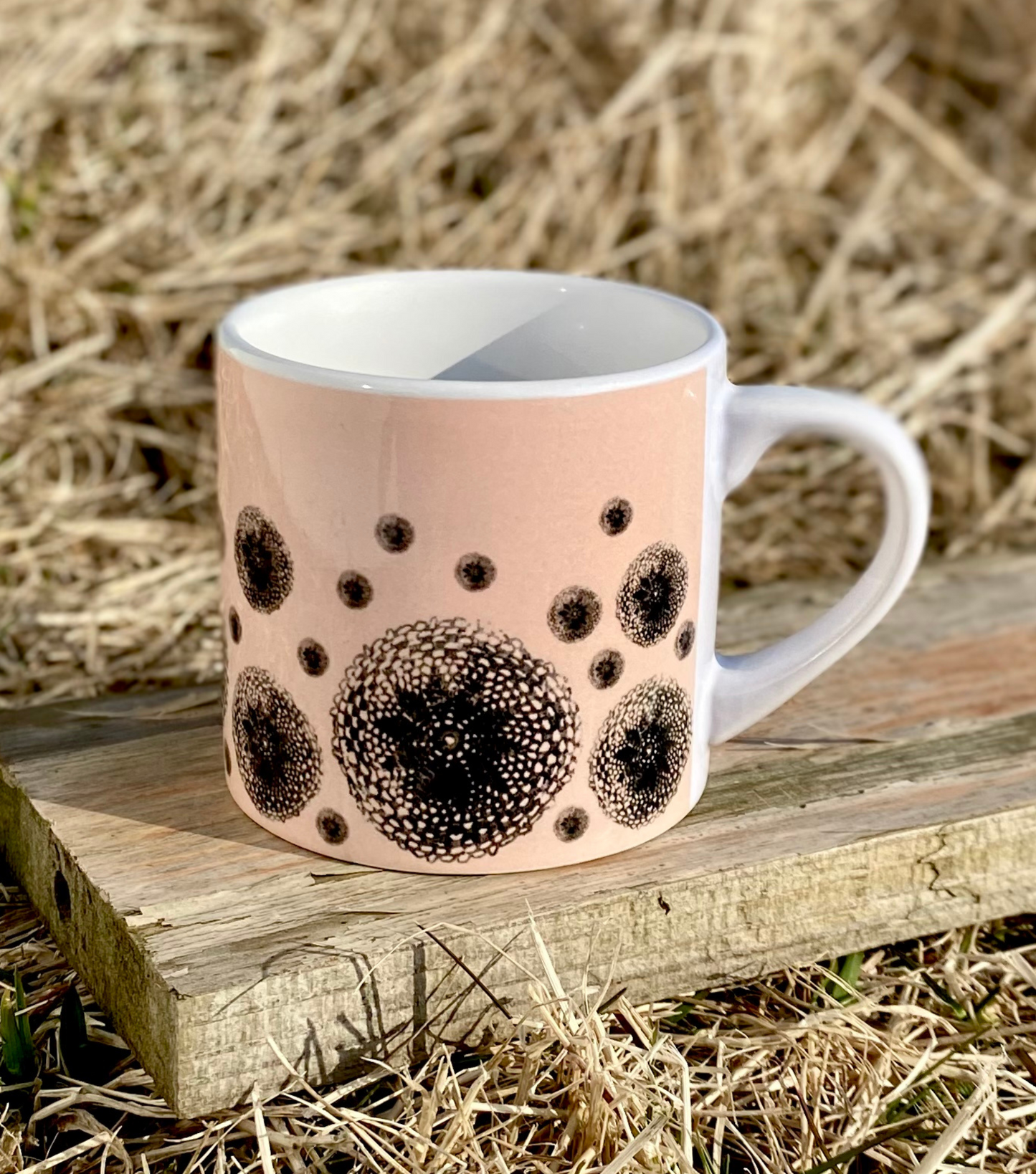 Cup crochet pattern 200 ml, 8 colors