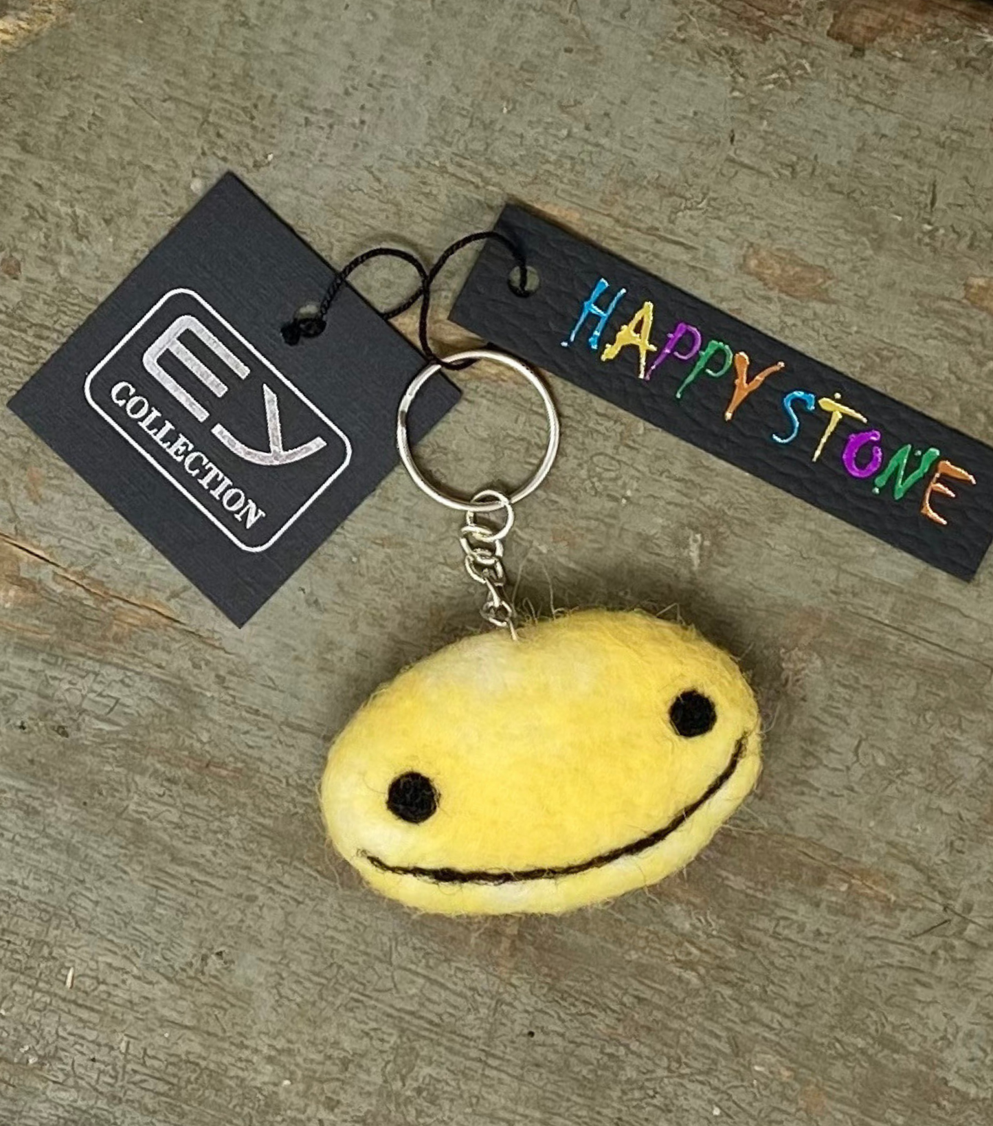 HAPPY STONE key chains